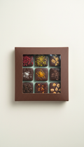 Handcrafted dark chocolate sampler pack